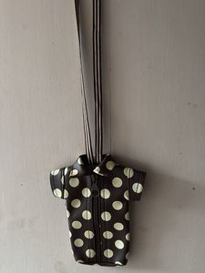 Cute Polka Dot Coin Pouch handmade