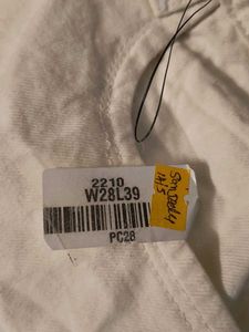 Off- White Wide-Leg High-Waist Jeans
