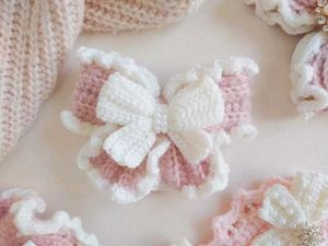 Crocheted Cat Ear Hair Clips 😊💞
