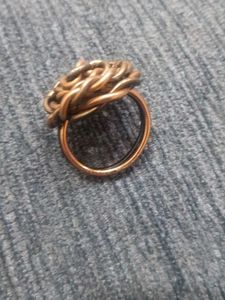 Unique Braided Rose Ring