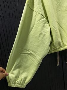 Crop Sweatshirt - Neon Colour