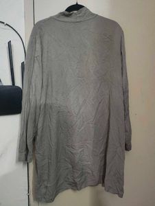 Khaki Tunic Style Shrug