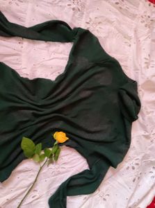 Elegant Sheer Sleeve Top