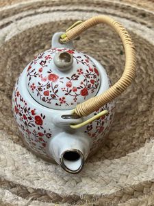 Vintage Floral Teapot