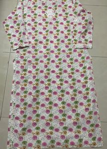 Lucknavi Floral Kurta (xl) price drop
