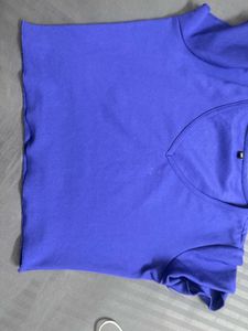 V-Neck Royal Blue T-Shirt