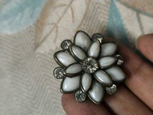 Beautiful Flower Ring &amp; Islamic Pendant