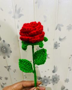 Handmade Crochet Rose