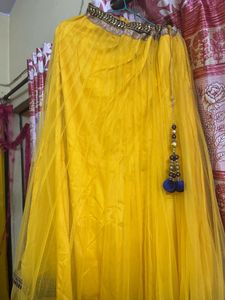 Beautiful Yellow Lehenga Choli