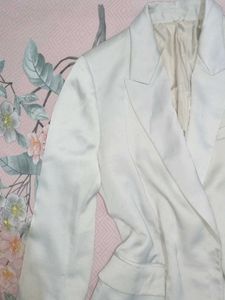 white blazer