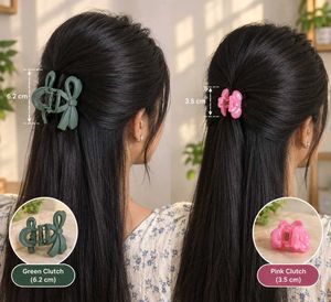 Cute Bow Hair Claw Clips