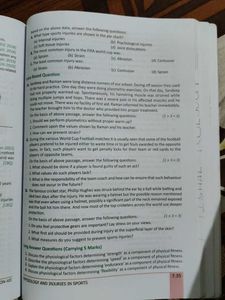 Health &amp; Physical Education XII