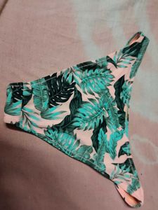 Tropical Print Bikini Bottoms
