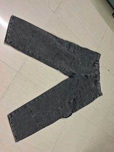 Men's Vintage Wash Cargo Jeans