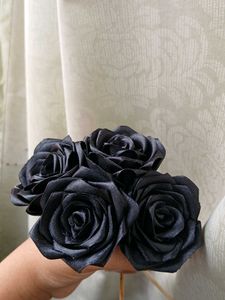 Black Satin Rose |1 Piece