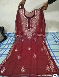 Elegant Embroidered Kurta Set