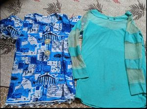 2 Women's Tops Bundle
