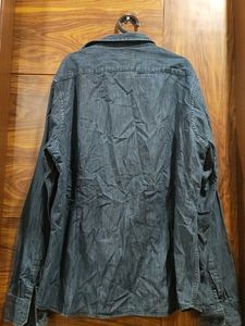 denim casual shirt