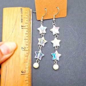 Iridescent Star Handmade Earrings (Any 1)