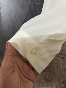 Elegant White Embroidered Blouse