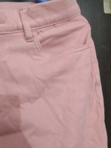 twizt jeans Pink Casual Pants never used.
