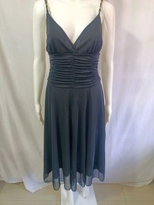 Fancy sleeveless Strappy Imported Black Dress