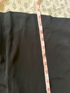 Black Wide Leg Palazzo Pant