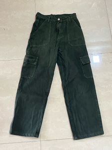 Dark Green Cargo Pants