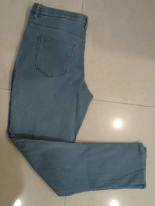 Striped Blue Jeans  - Great for casual wea