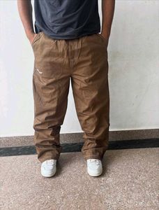 Collusion Brown Wide Leg Pants