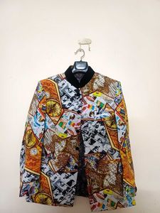 Men’s Printed Jodhpuri Blazer