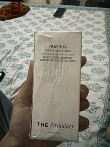 The Formularx AHA BHA Exfoliating Toner