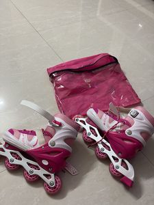 Pink Roller Skates