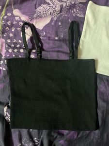 Ribbed Tank Tops (Black &amp; White)