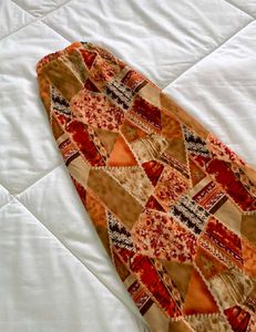Boho Patchwork Maxi Skirt