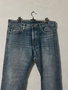 Men's Classic Blue Wash Denim Jeans