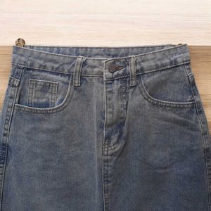 Denim Skirt (Below Knee Length)