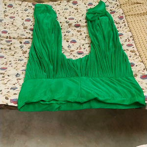 Heavy patiyala salwar,green colour (never used)with so many layers