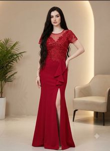 Stunning Red Evening Gown