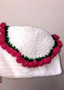 Charming Crochet Crossbody Bag