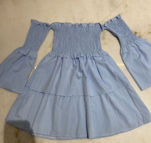 A beautiful Blue Dress