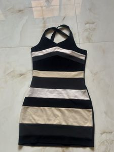 Stylish Striped Bodycon Dress