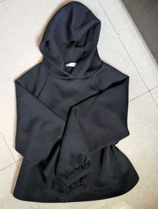 Mango Cropped Hoodie