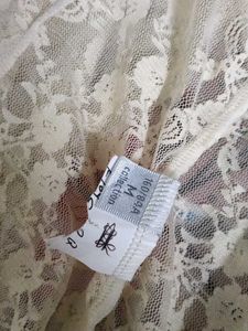 Cute Cream lace Shirt/shrug 😍