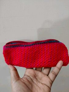 Handmade Knitted Pouch