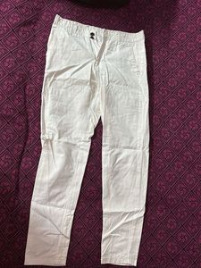 Chic White Trousers