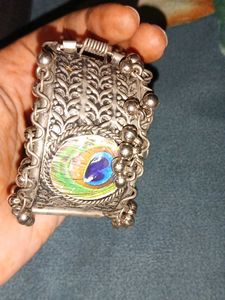 Unique Peacock Feather Bangle