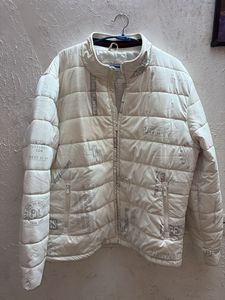 Pepe Jeans New White Puffer Jacket