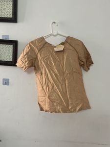 Casual Tan T-Shirt perfect for college and office