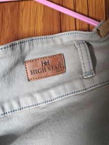 Free delivery - Light Grey Slim Fit Jeans
